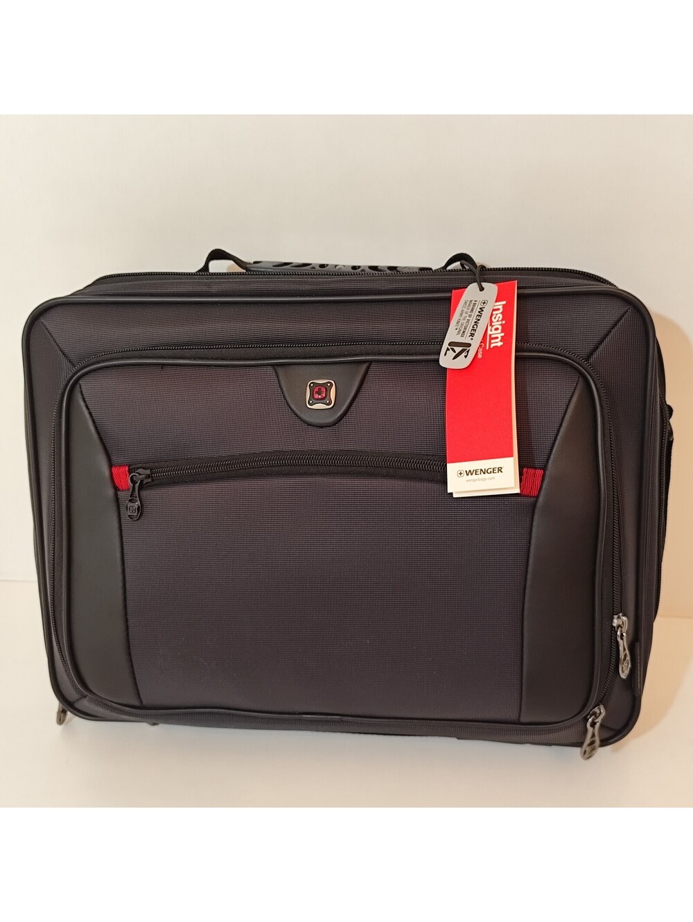 Wenger The Insight 16-Inch Laptop Case Bag  Black Size 12.2"H/16.1"W/5.5"D